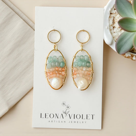 Sunstone Skies Earrings
