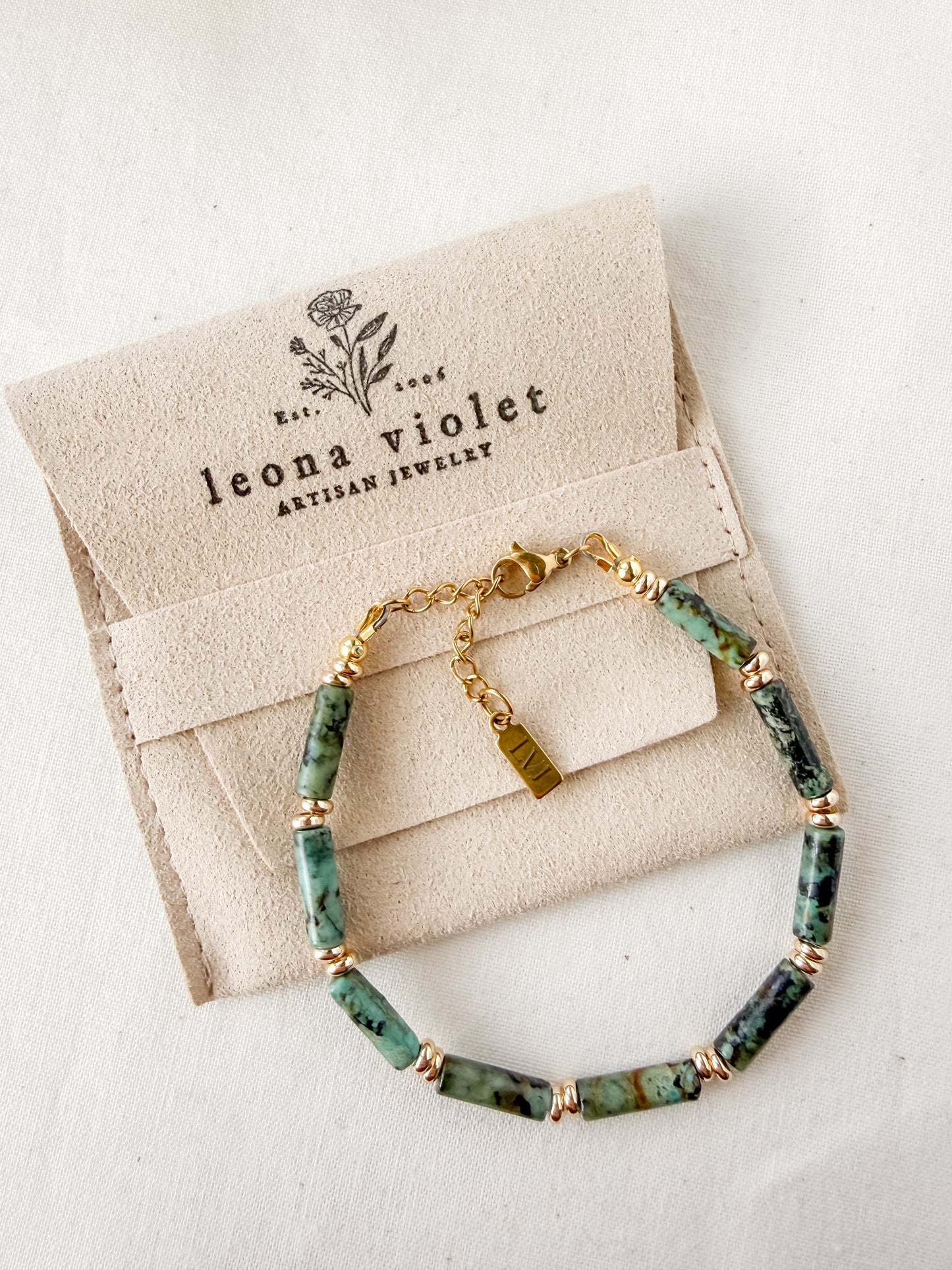 Seraphina Bracelet- African Turquoise