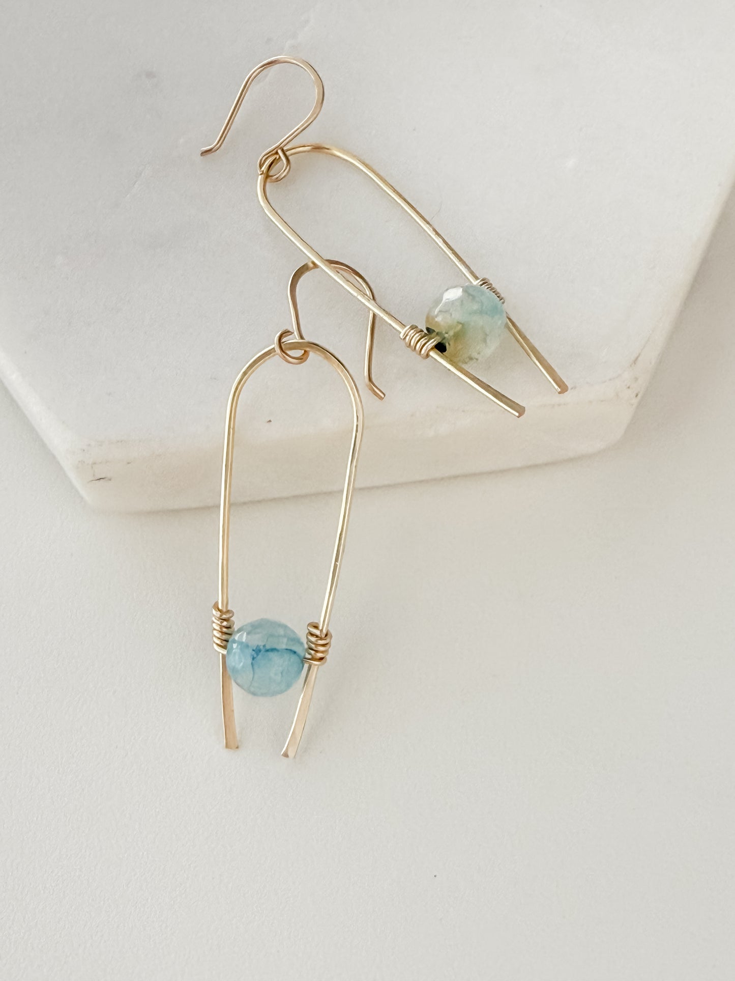 Ocean Arc Earrings