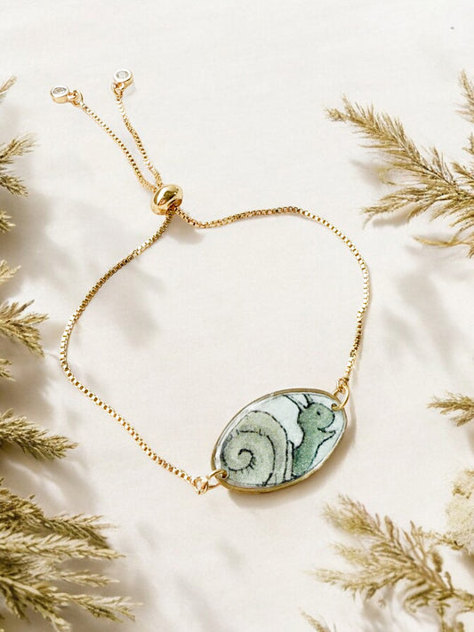 Happy Little Snail Bracelet