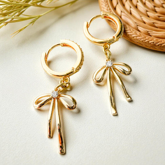Audrey Bow Earrings