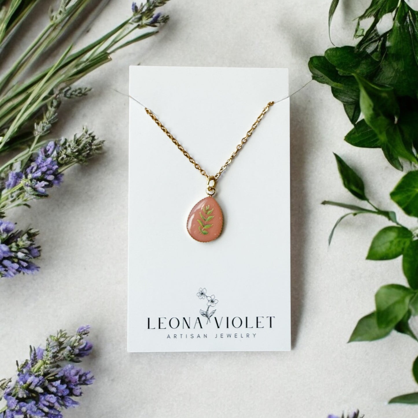 Fern Charm Necklace