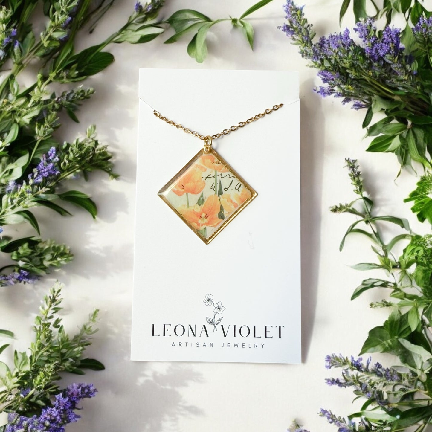 Citrus Blossom Necklace
