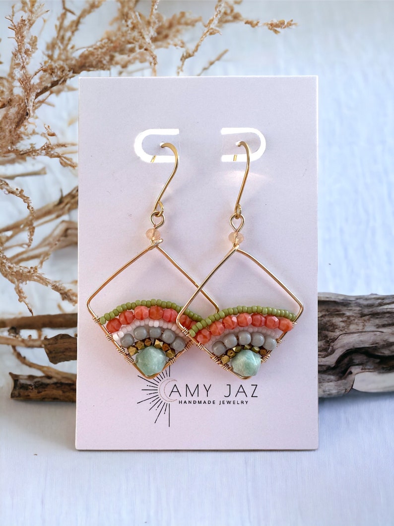 Sea Coral Earrings