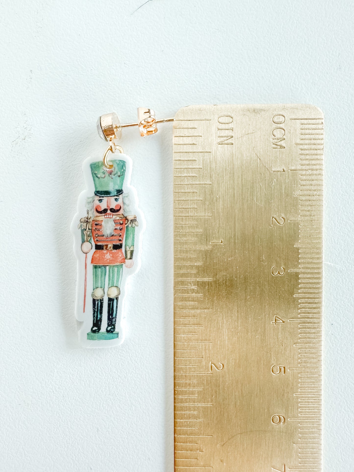 Evergreen Nutcracker Earrings