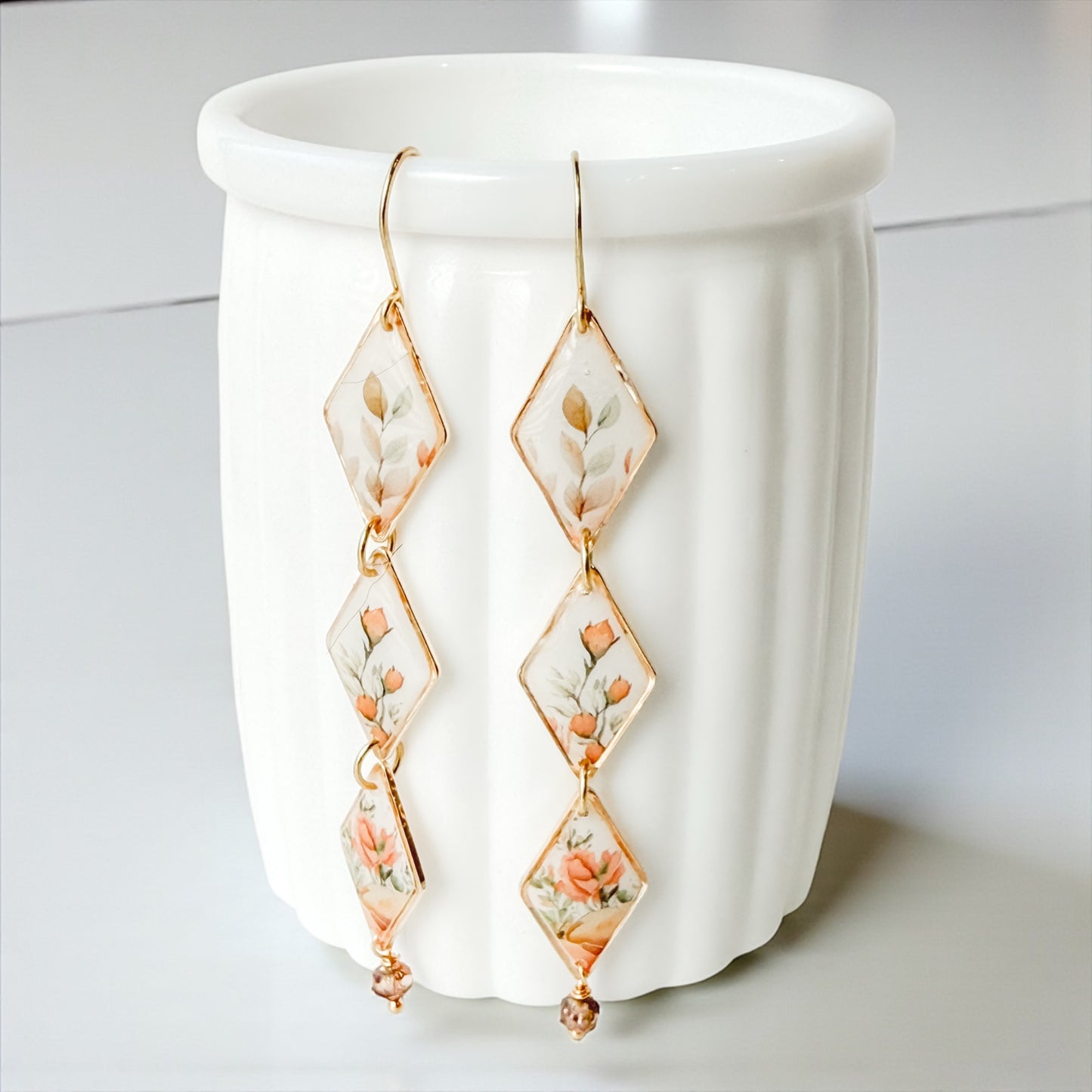 Wild Rose Drift Earrings