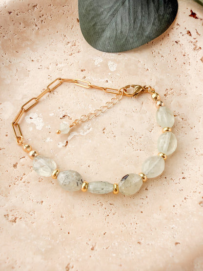 Meadowlight | Prehnite Bracelet
