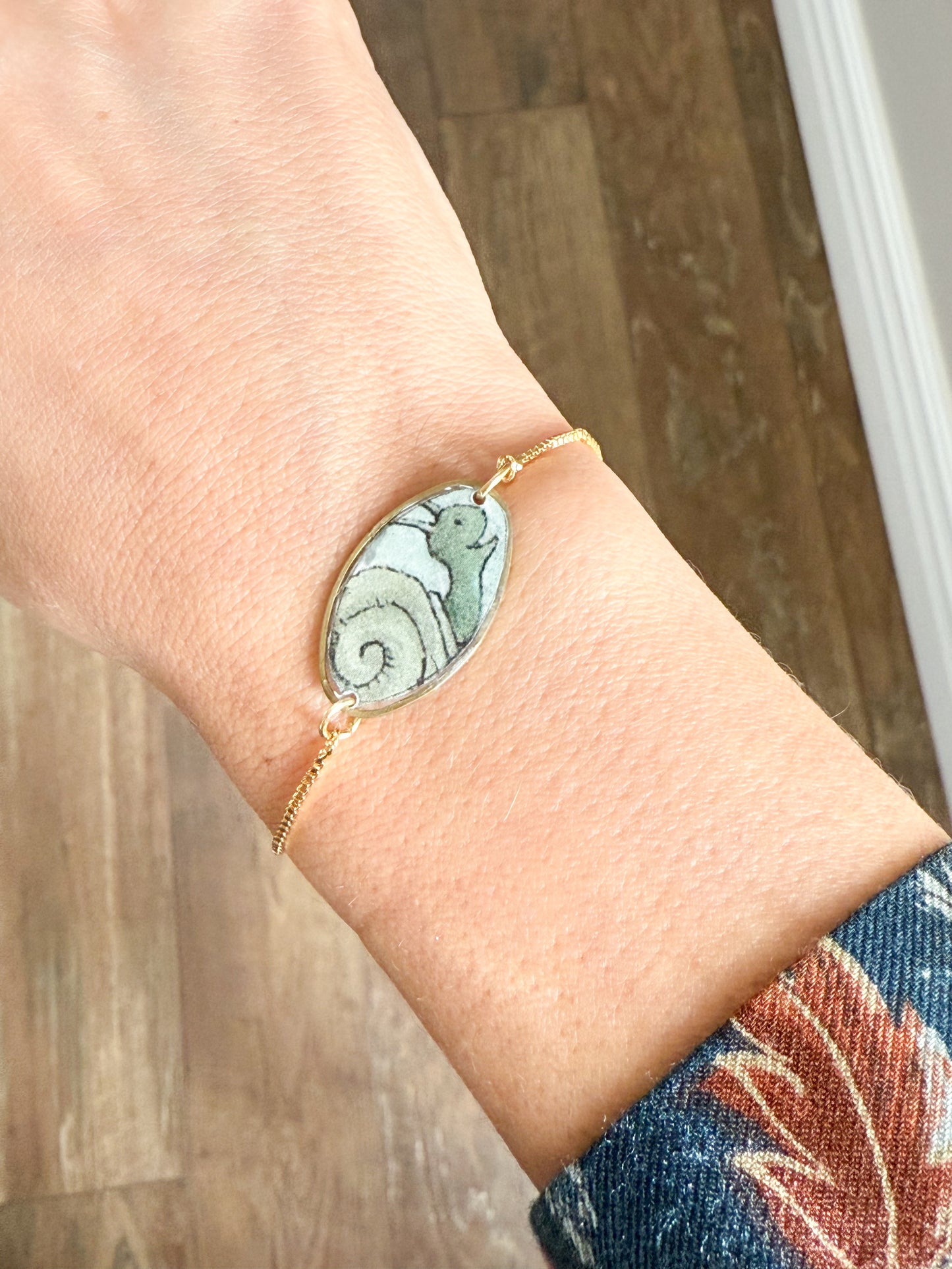 Happy Little Snail Bracelet