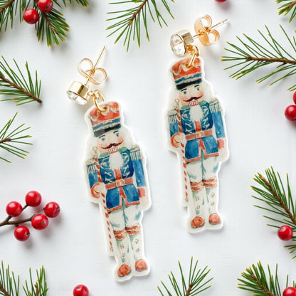 Bluebell Nutcracker Earrings