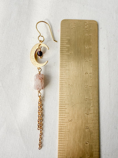 Solstice Moon Earrings