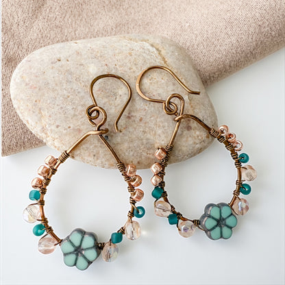 Meadowland Hoop Earrings