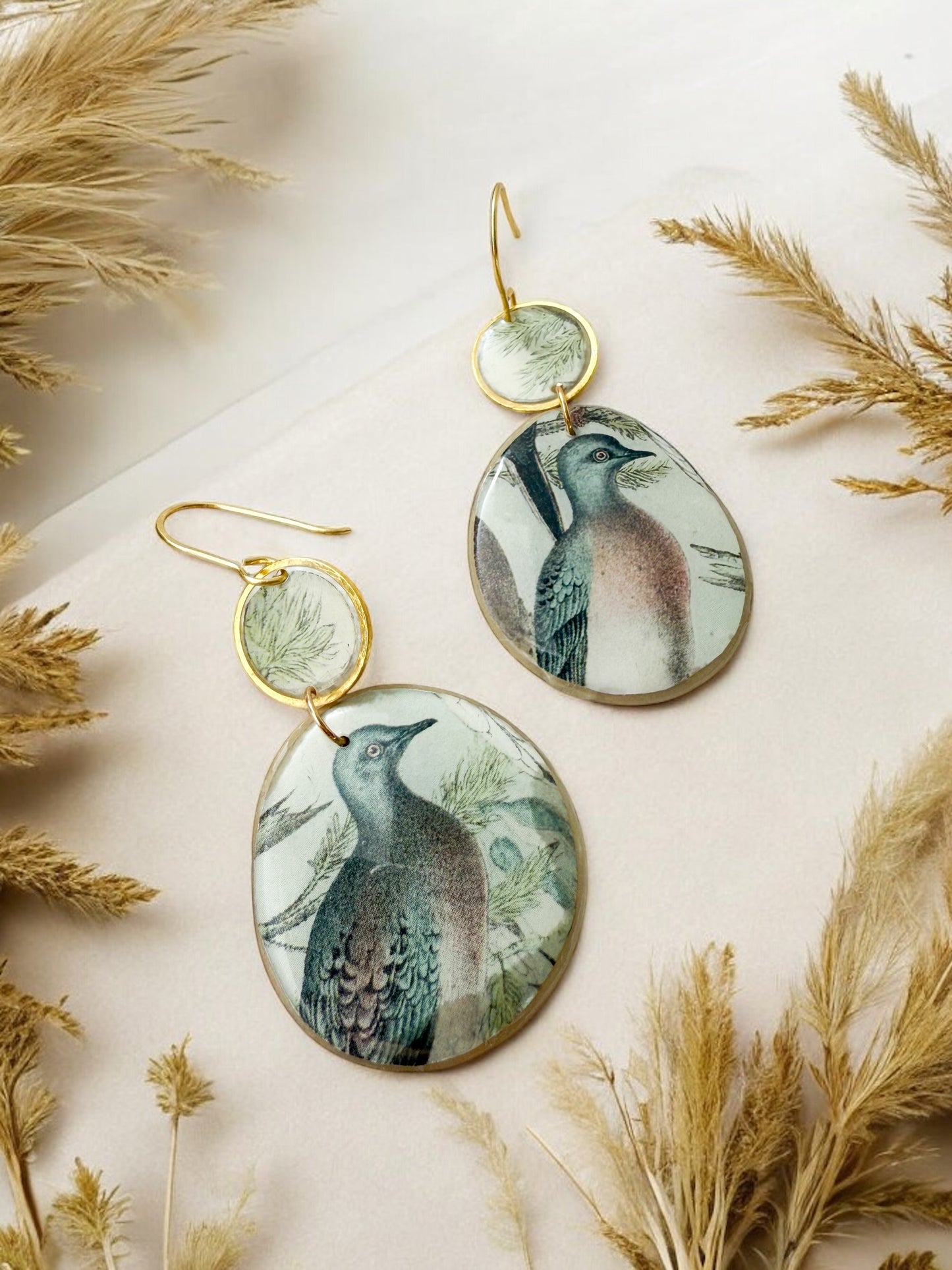 Passenger Pigeon Earrings