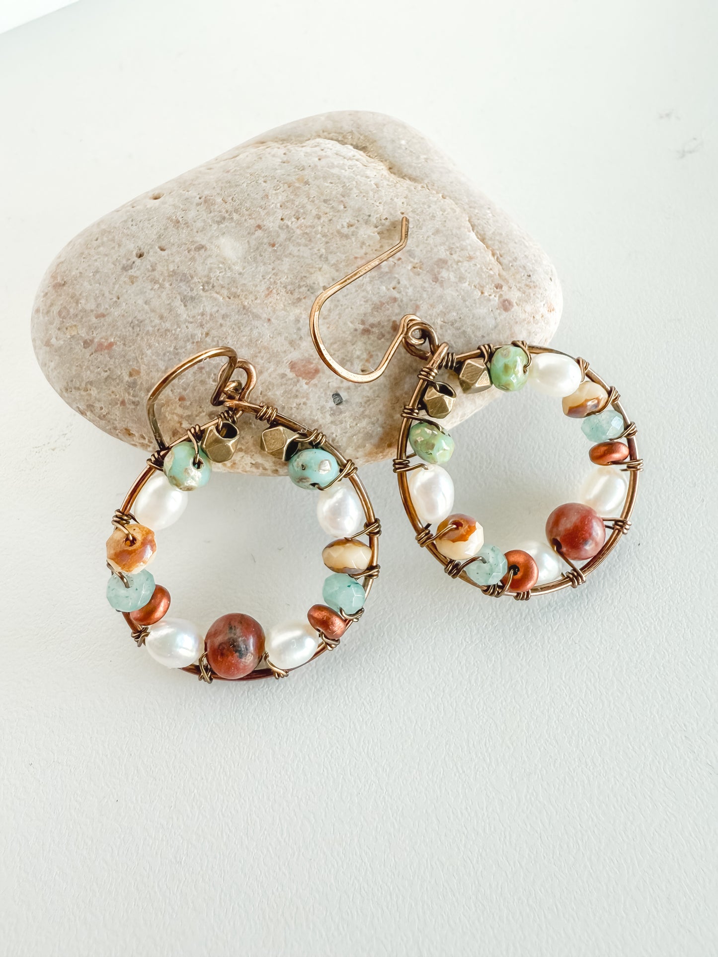 Rust & Sage Hoops