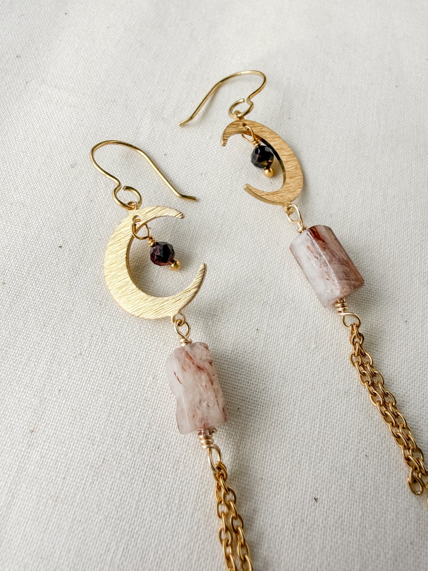 Solstice Moon Earrings