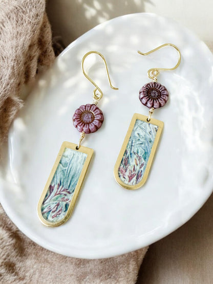 Tabitha Floral Earrings