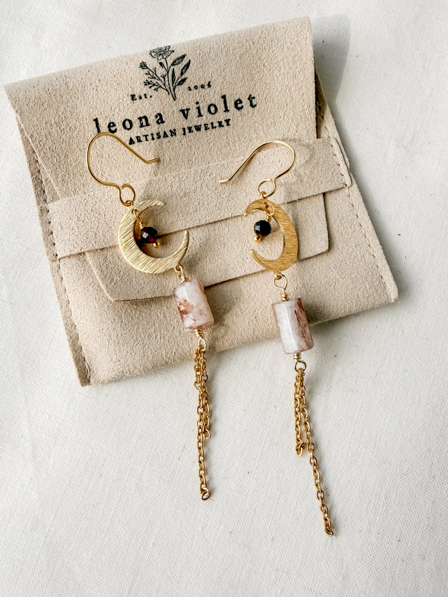 Solstice Moon Earrings