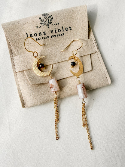 Solstice Moon Earrings