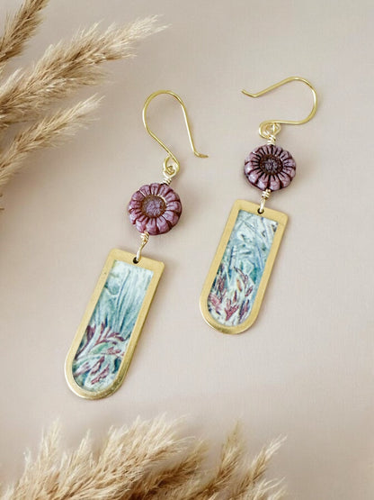 Tabitha Floral Earrings