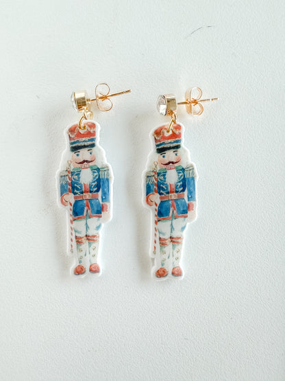Bluebell Nutcracker Earrings