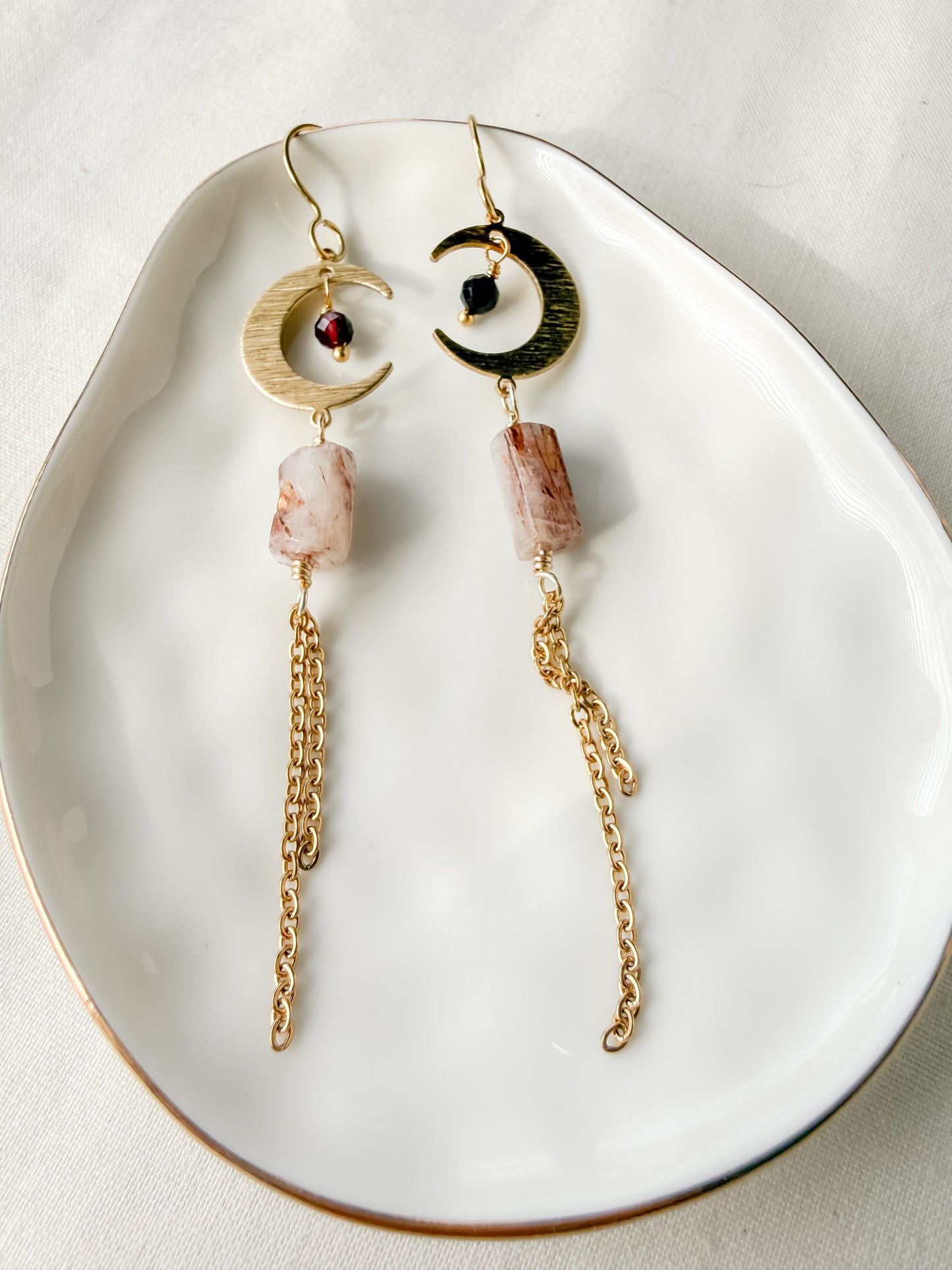 Solstice Moon Earrings