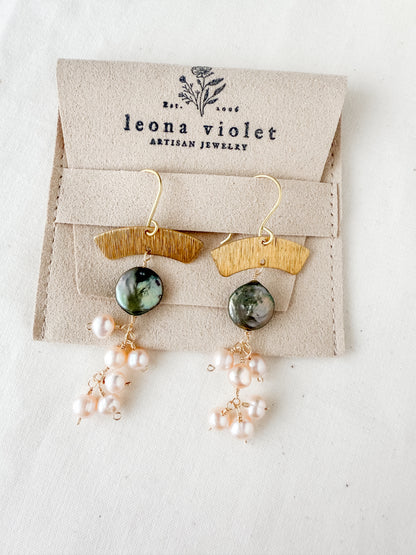 Rhea Pearl Earrings