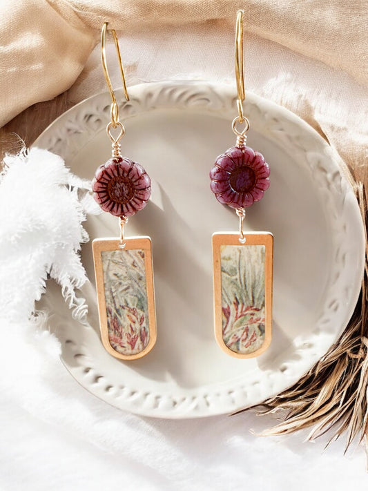 Tabitha Floral Earrings