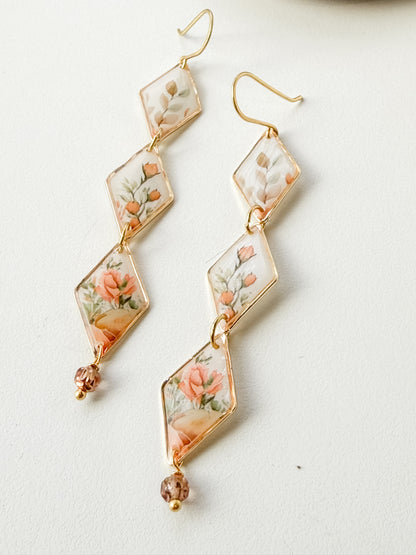 Wild Rose Drift Earrings