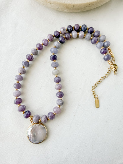 Moonlit Lilac Necklace