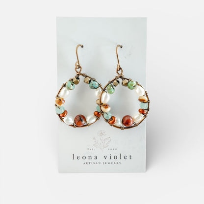 Rust & Sage Hoops