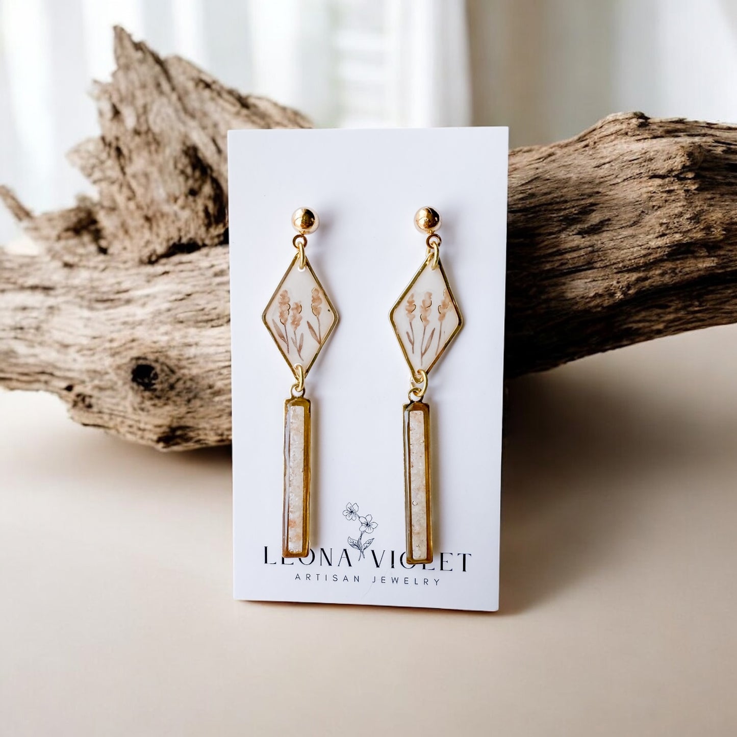 Sunstone Meadow Earrings