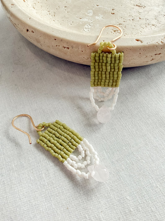 Olive Grove Earrings