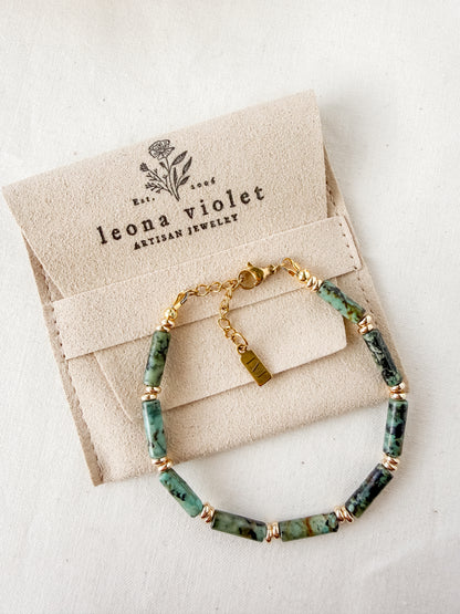 Seraphina Bracelet- African Turquoise