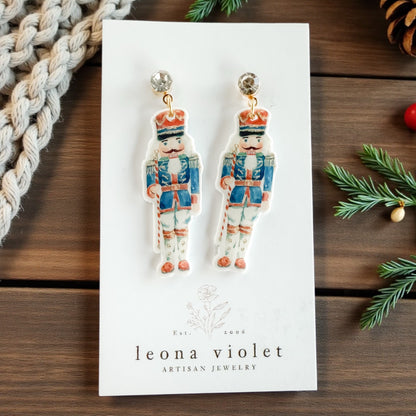 Bluebell Nutcracker Earrings