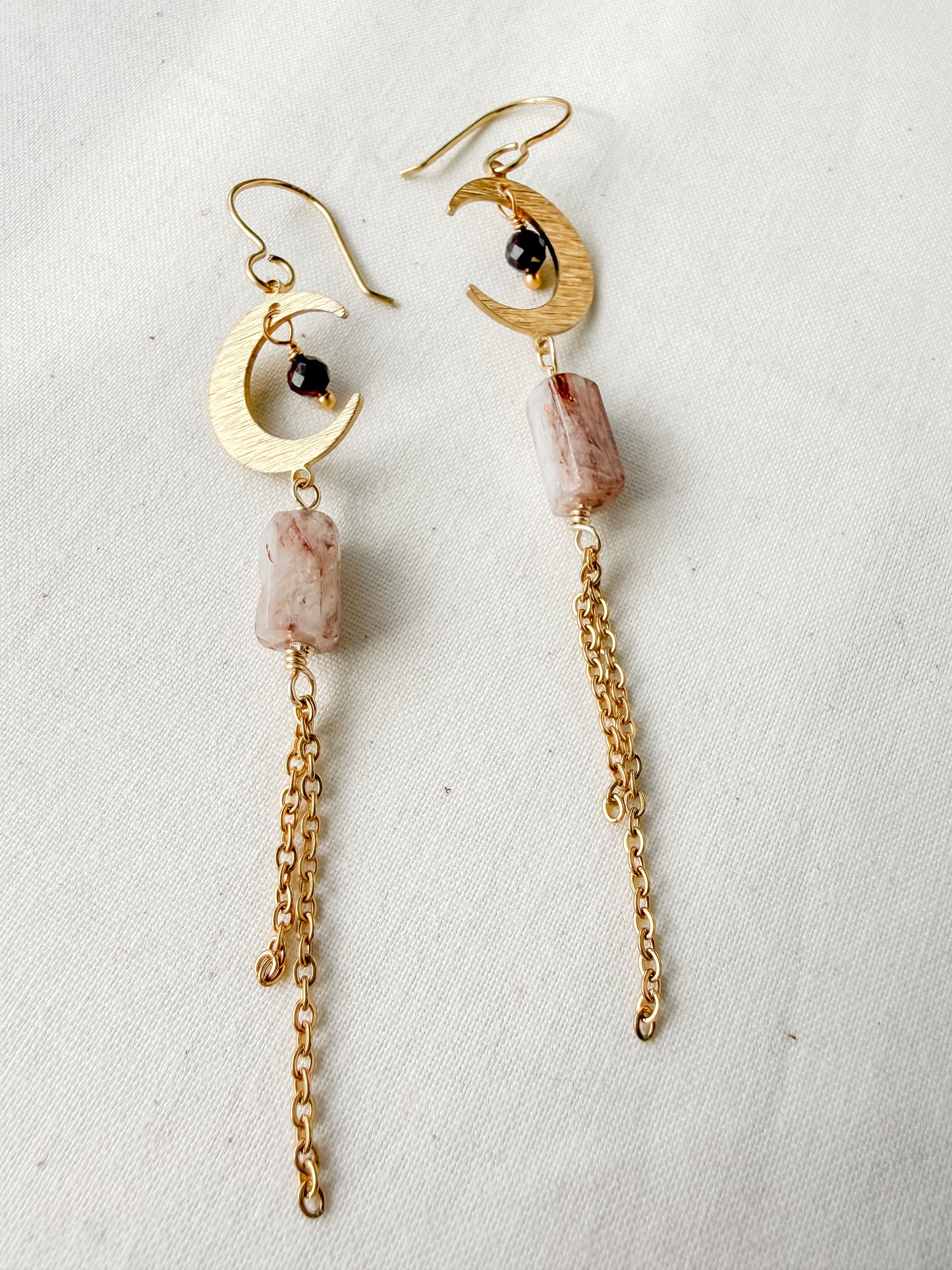 Solstice Moon Earrings