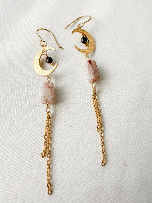 Solstice Moon Earrings