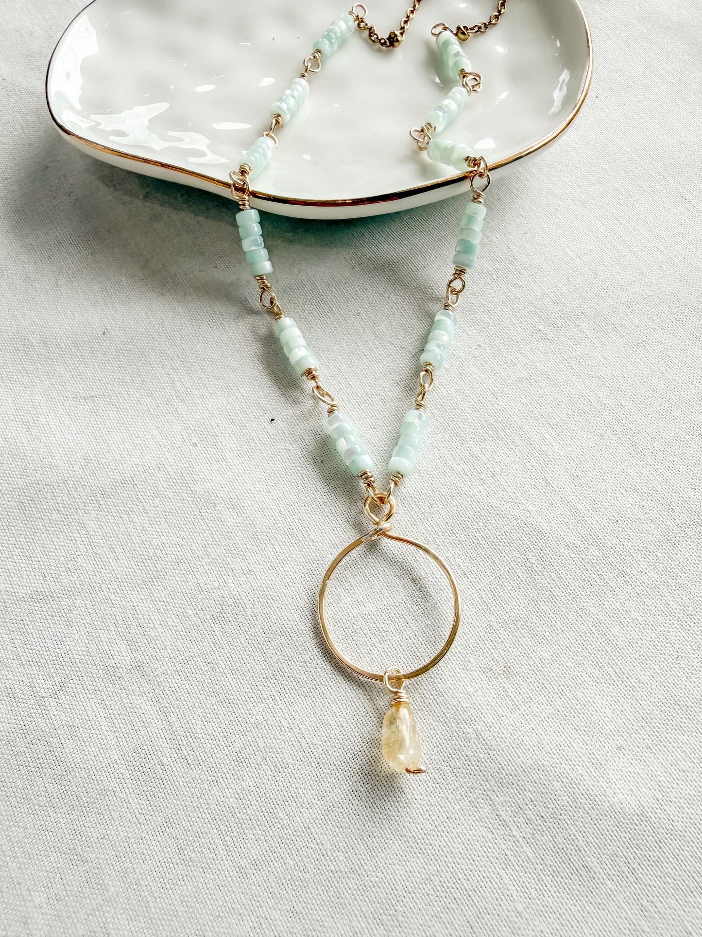 Sunlit Shore Necklace