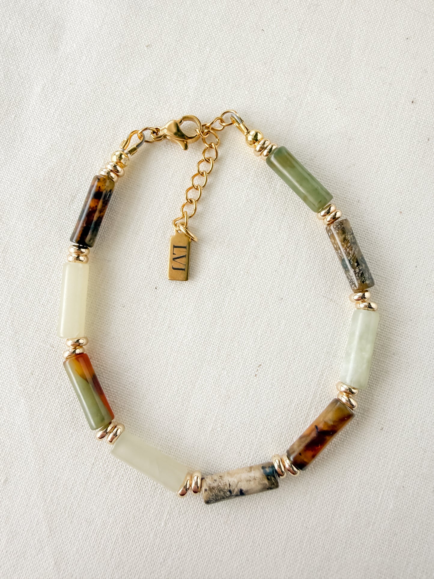 Seraphina Bracelet- Antique Soochow Jade