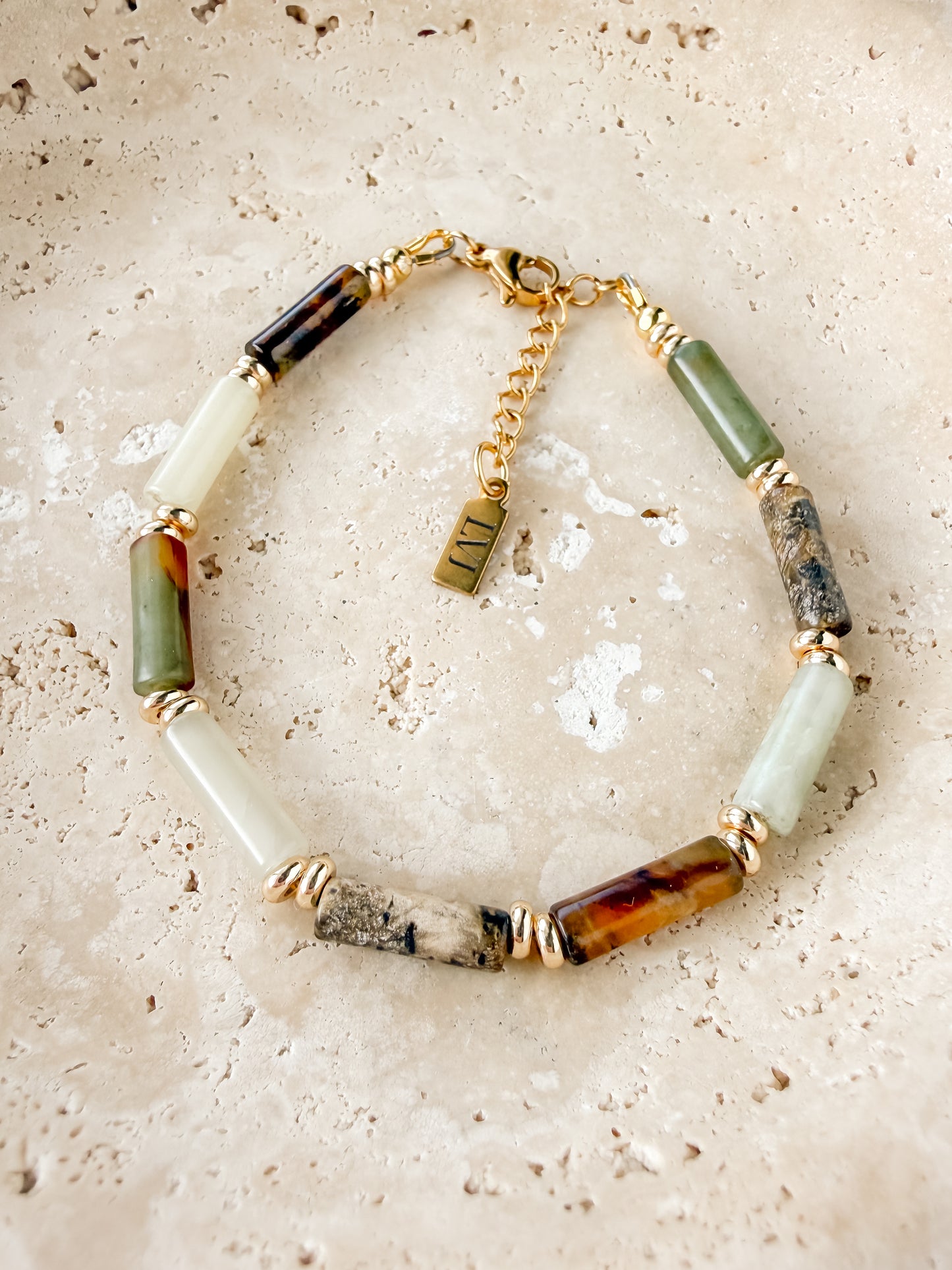 Seraphina Bracelet- Antique Soochow Jade