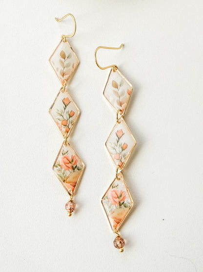 Wild Rose Drift Earrings