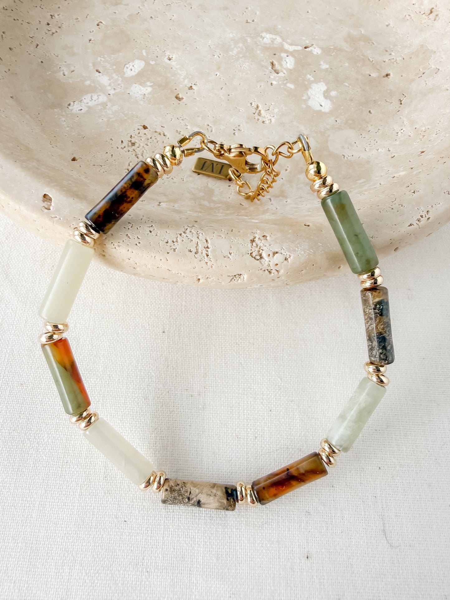 Seraphina Bracelet- Antique Soochow Jade