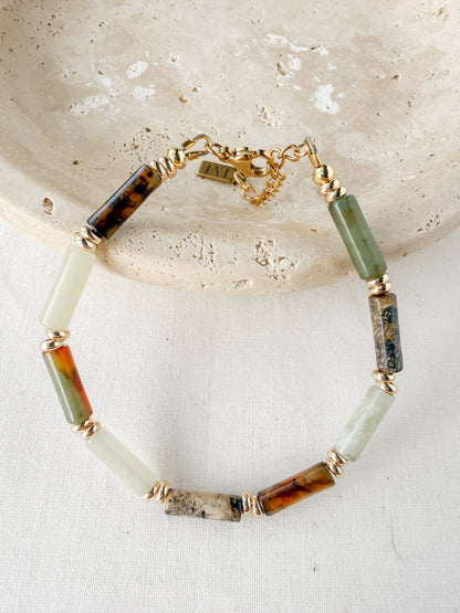 Seraphina Bracelet- Antique Soochow Jade