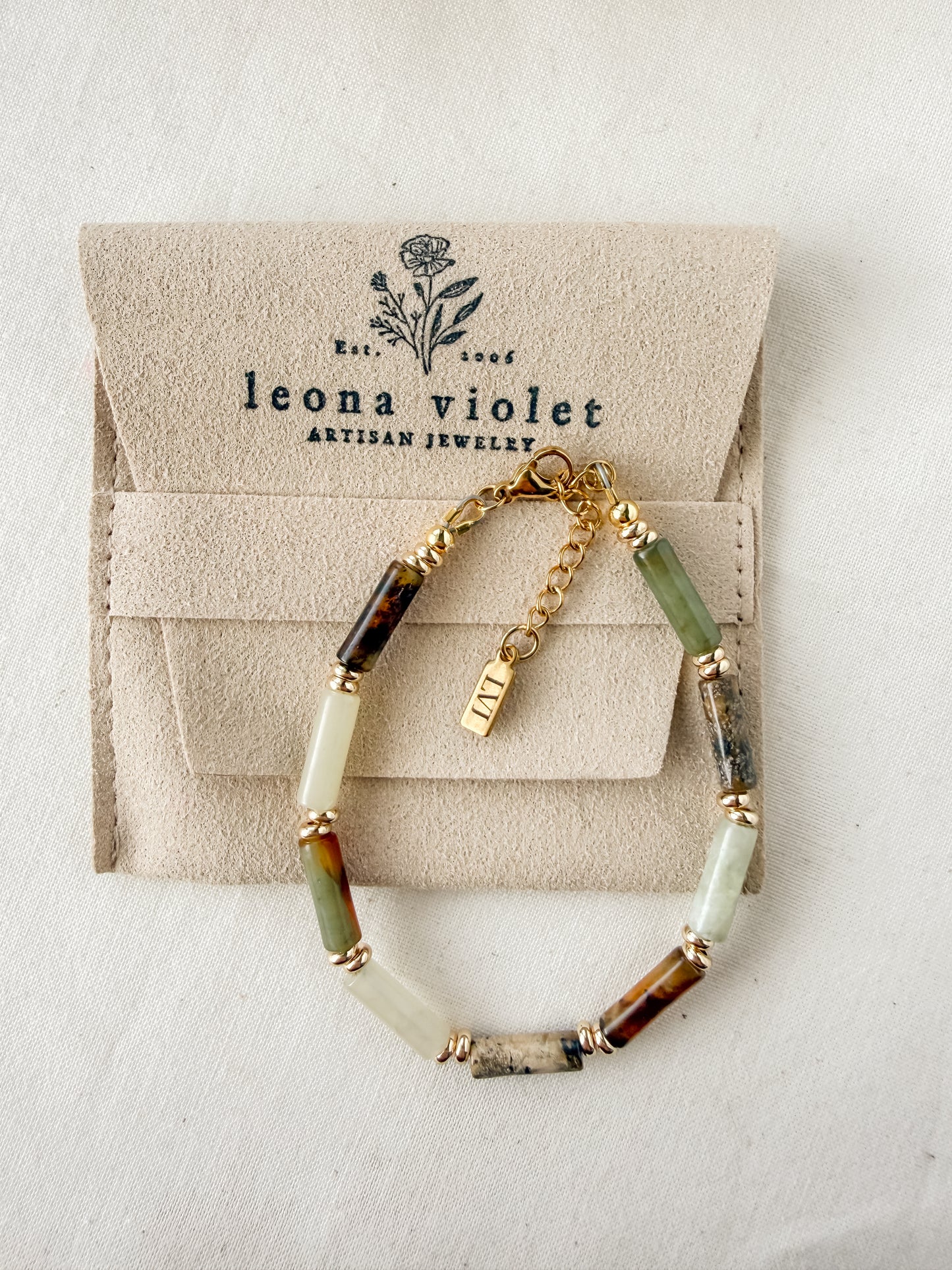 Seraphina Bracelet- Antique Soochow Jade