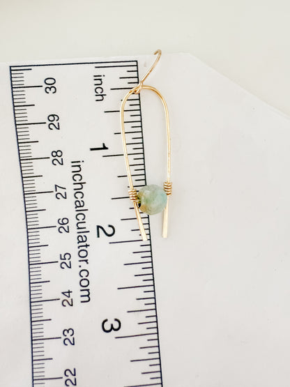 Ocean Arc Earrings