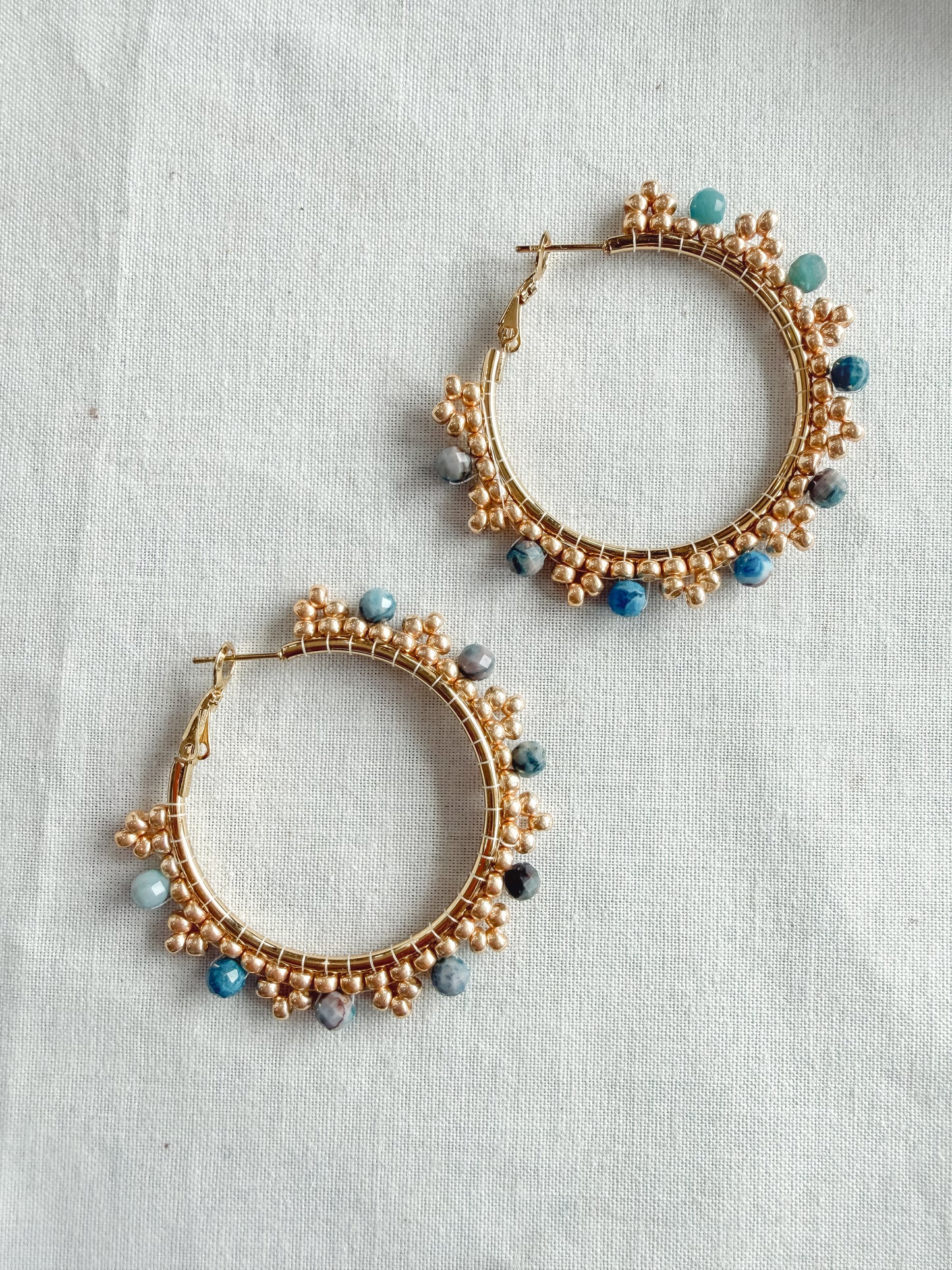 Tidepool Bloom Hoops