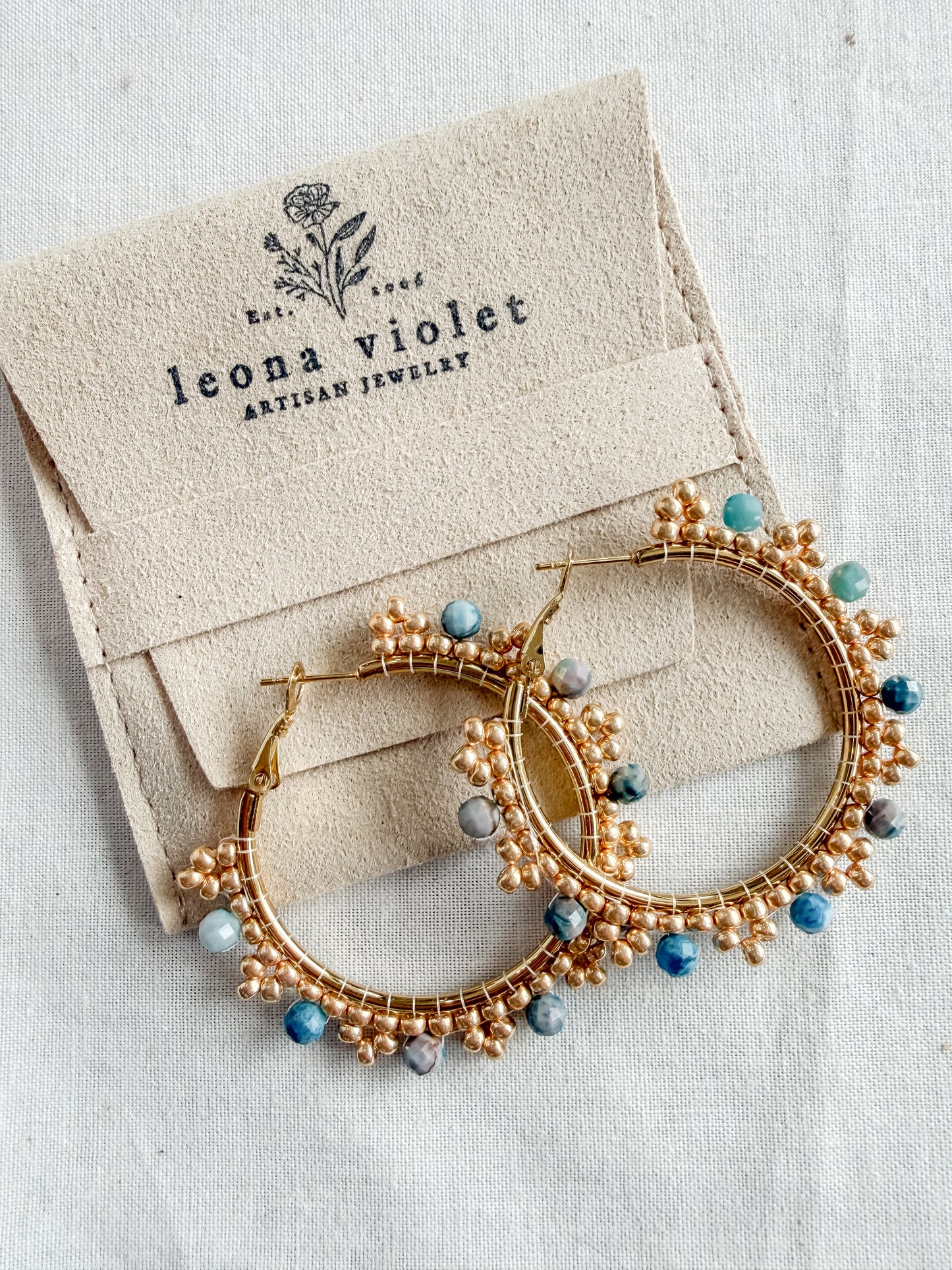 Tidepool Bloom Hoops