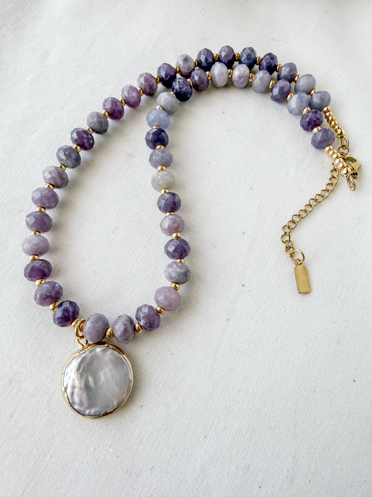 Moonlit Lilac Necklace