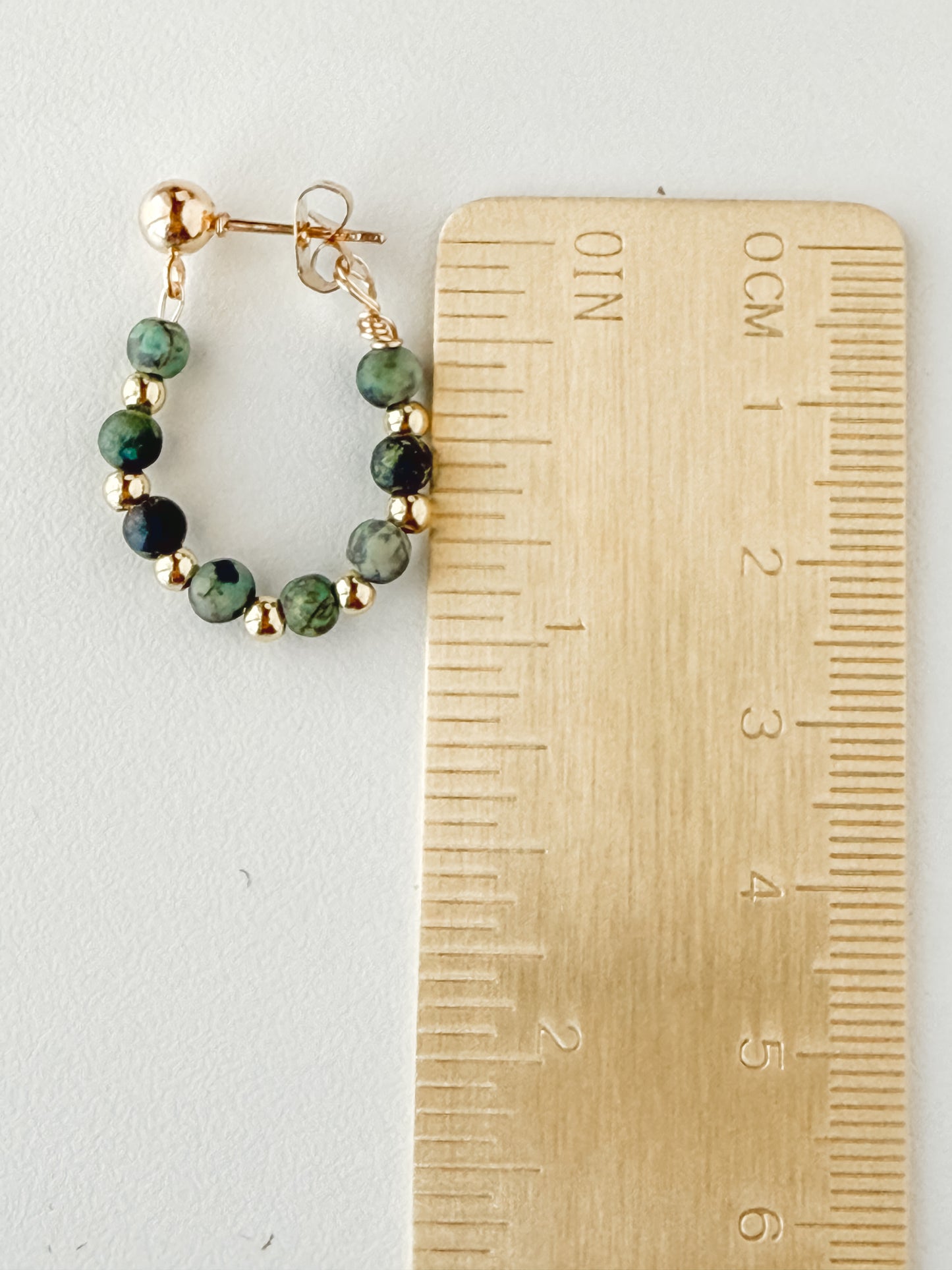 Zion Turquoise Hoops