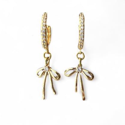 Audrey Bow Earrings