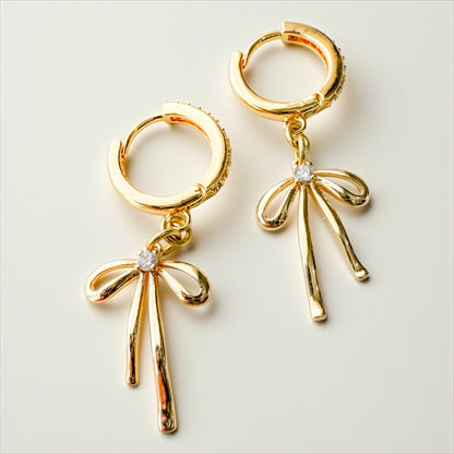 Audrey Bow Earrings