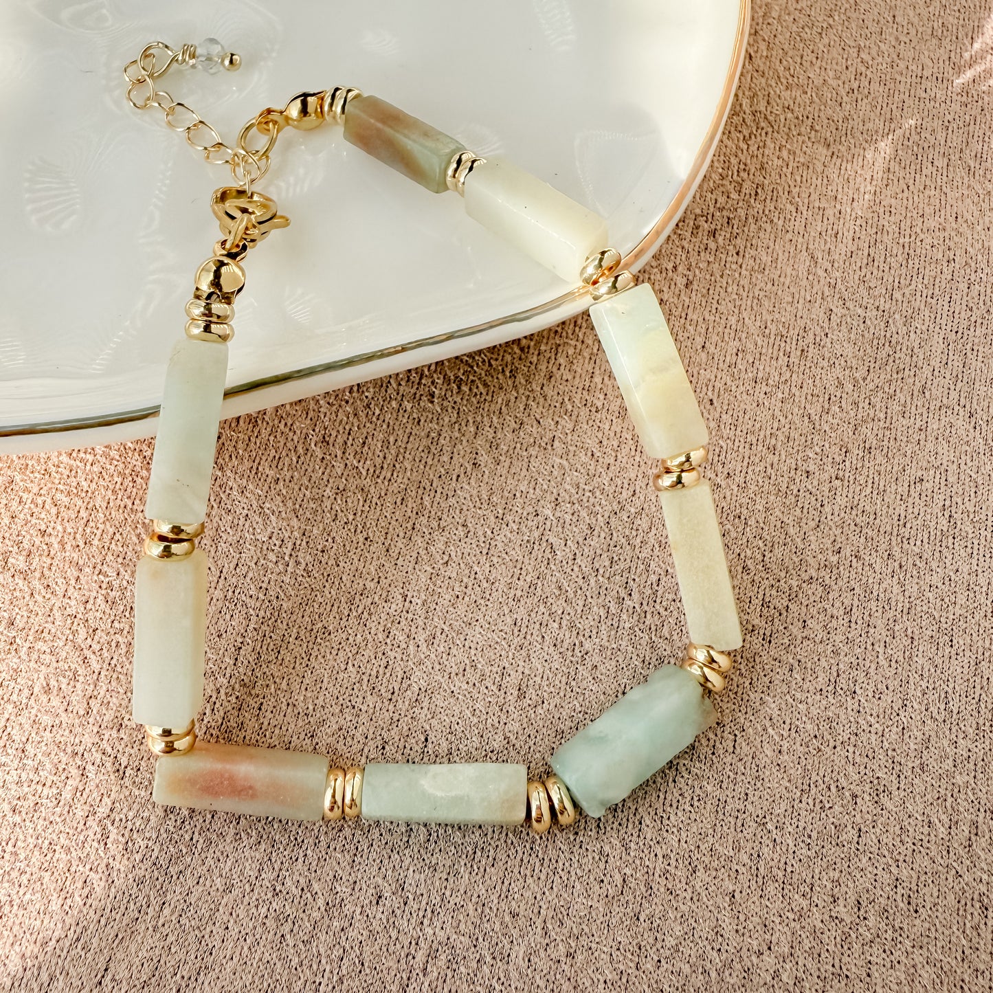 Seraphina Bracelet- Amazonite